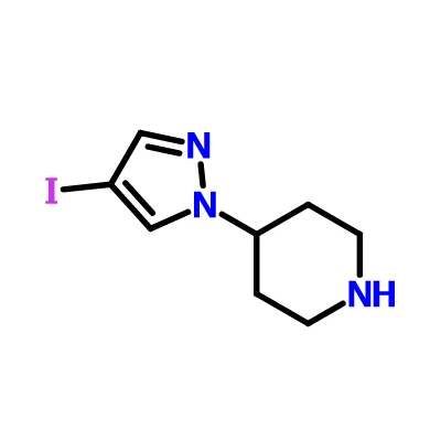 CAS 1229457-94-6|4-(4-iodo-pirazol-1-il)piperidina