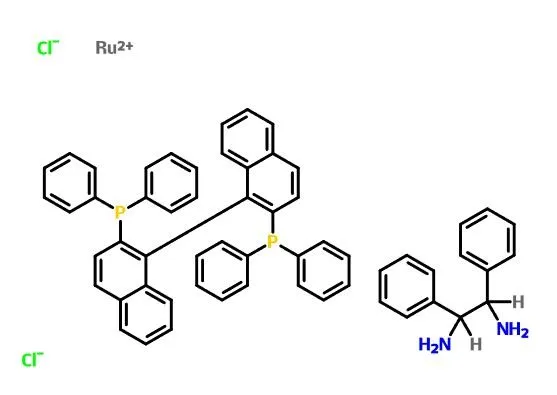 CAS 212210-87-2|Diclororutênio, (1S,2S)-1,2-difeniletano-1,2-diamina, [1-(2- Difenilfosfanil-1- naftil)-2-naftil]-difenil-fosfano