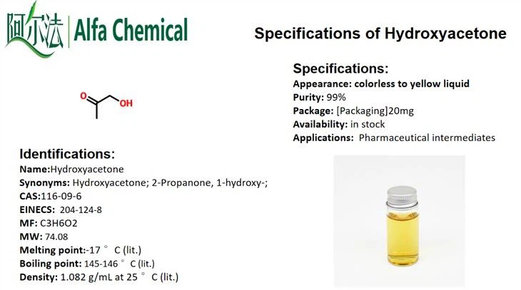 Hydroxyacetone CAS NO: 116-09-6