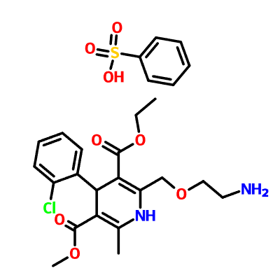 CAS: 111470-99-6 Besilato de Amlodipina