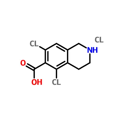 CAS 1289646-93-0|6-Ácido Isoquinolinacarboxílico, 5,7-dicloro-1,2,3,4-tetrahidro-, Cloridrato (1:1)