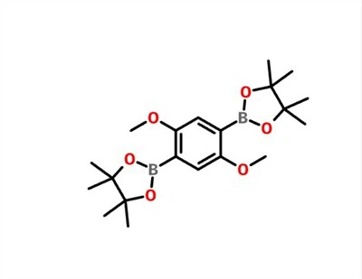 CAS 1338777-82-4 2,2'-(2,5-Dimetoxi-1,4-fenileno)bis[4,4,5,5-tetrametil{{11} },3,2-dioxaborolano]
