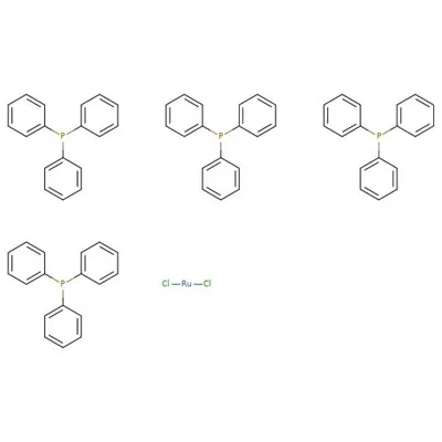 CAS:15555-77-8|Diclorotetraquis(trifenilfosfina)rutênio(II)