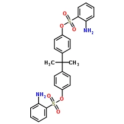 CAS:68015-60-1|2-Ácido aminobenzenossulfônico (1-metiletilideno)di-4,1-Éster de fenileno