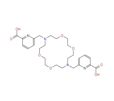 CAS:1128304-86-8丨6,6'-((1,4,10,13-Tetraoxa-7,16-diazaciclooctadecano-7,16- ácido diil)bis(metileno))dipicolínico