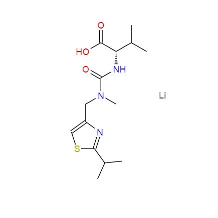 CAS:201409-23-6丨N-[N-metil-N-((2-isopropil-4-tiazolil)metil)amino)carbonil]-L-valina,Sal de lítio
