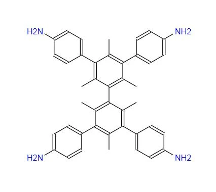 CAS:2411406-16-9丨5',5''-bis(4-aminofenil)-2',2'',4',4'',6',6''-hexametil -[1,1':3',1'':3'',1'''-quaterfenil]-4,4'''-diamina