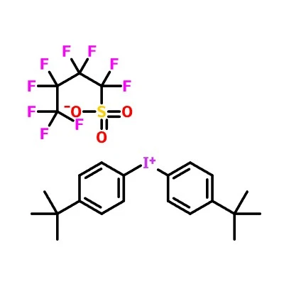 CAS:194999-85-4|Bis(4-terc-butilfenil)iodônio Perflúor-1-butanossulfonato