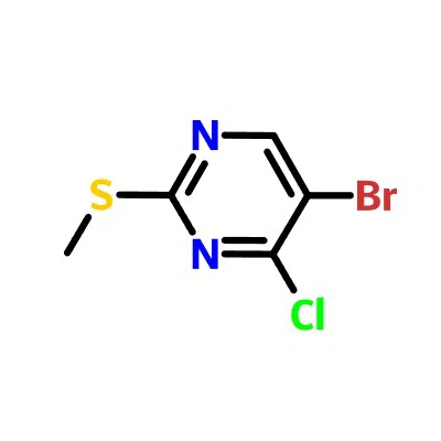CAS:63810-78-6|5-Bromo-4-cloro-2-(metiltio)pirimidina