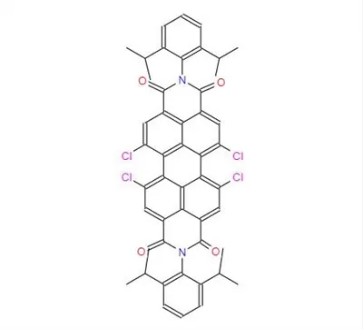CAS:112078-00-9丨N,N'-bis(2,6-diisopropilfenil)-1,6,7,12-tetracloroperileno-3,4:9, 10-ácido tetracarboxílico diimida