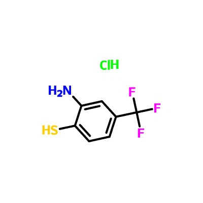 CAS:4274-38-8|Cloridrato de 2-Amino-4-(trifluorometil)benzenotiol